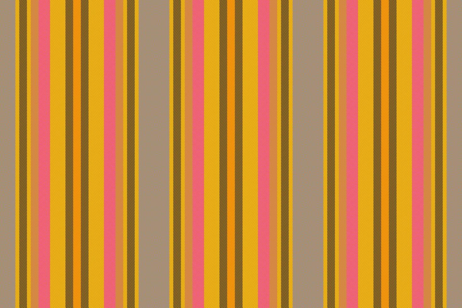 Seamless stripe textile. Pattern vertical vector. Background lines fabric texture. vector