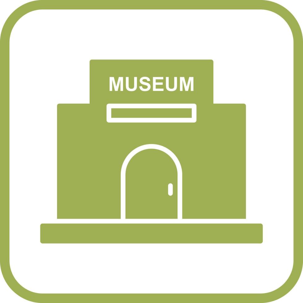 Museum Building Vector Icon