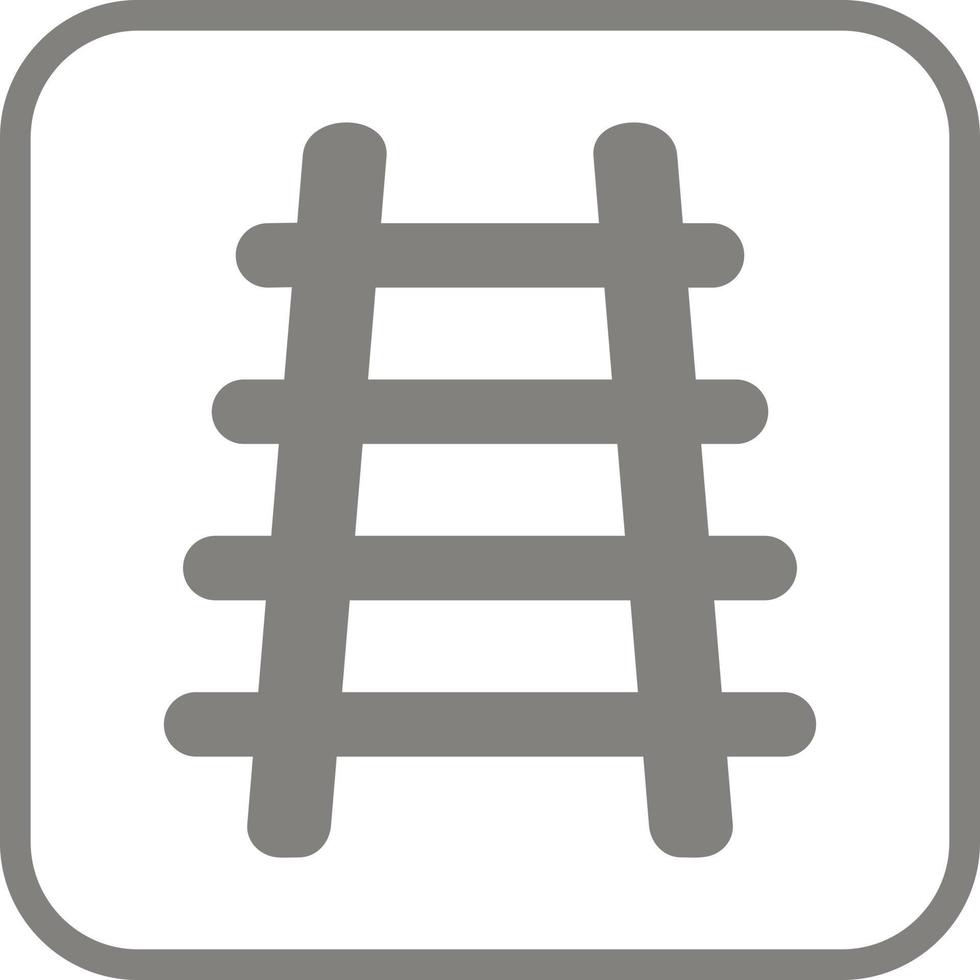 Train Tracks Vector Icon