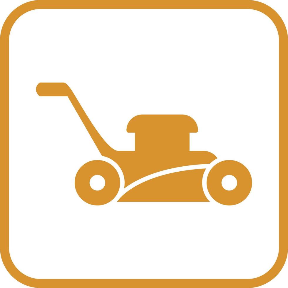 Lawn Mower Vector Icon