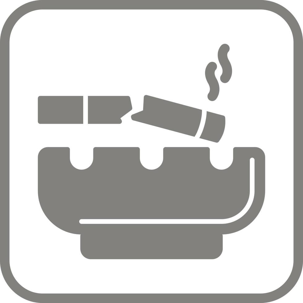 Broken Cigarette Vector Icon