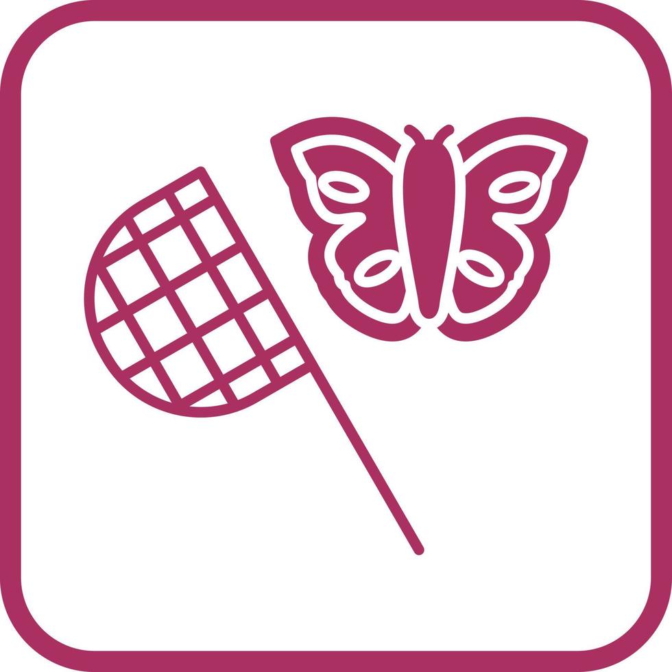 Butterfly Catcher Vector Icon