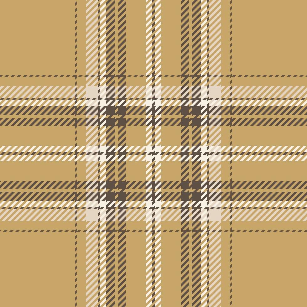 Plaid check pattern. Seamless fabric texture. Tartan textile print. vector