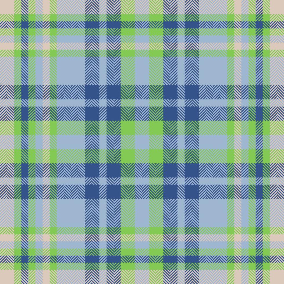 Plaid check pattern. Seamless fabric texture. Tartan textile print. vector