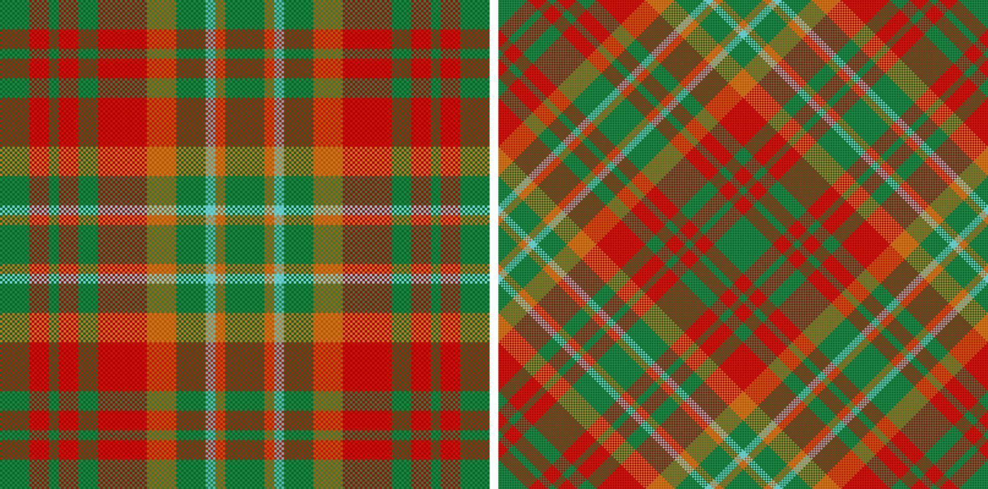 Tartan background pattern. Plaid fabric check. Texture textile seamless vector. vector