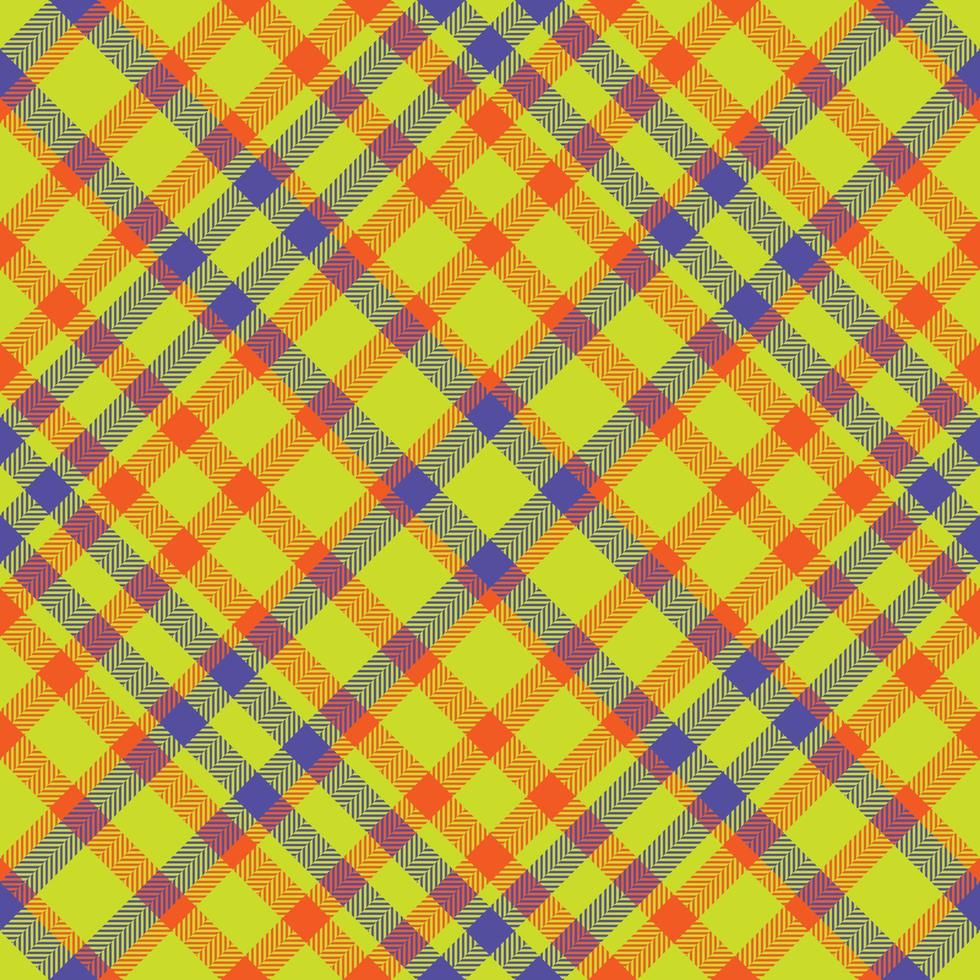 Plaid pattern vector. Check fabric texture. Seamless textile design for clothes, paper print. vector