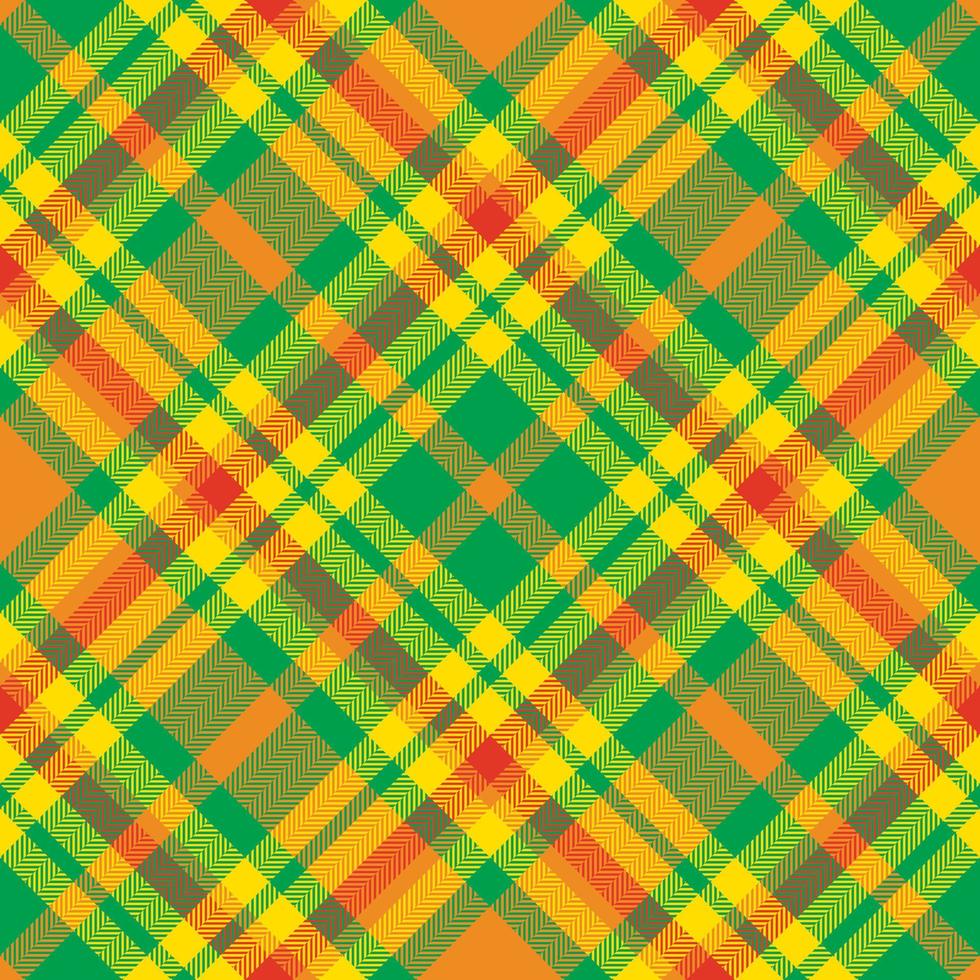 Plaid pattern vector. Check fabric texture. Seamless textile design for clothes, paper print. vector