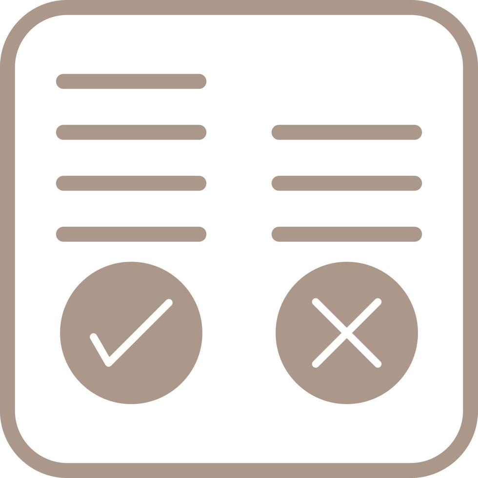 Voting Result Vector Icon