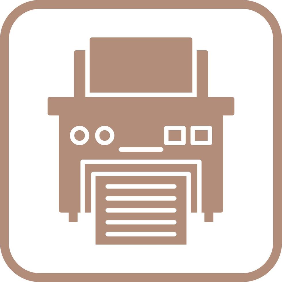 Printer Vector Icon