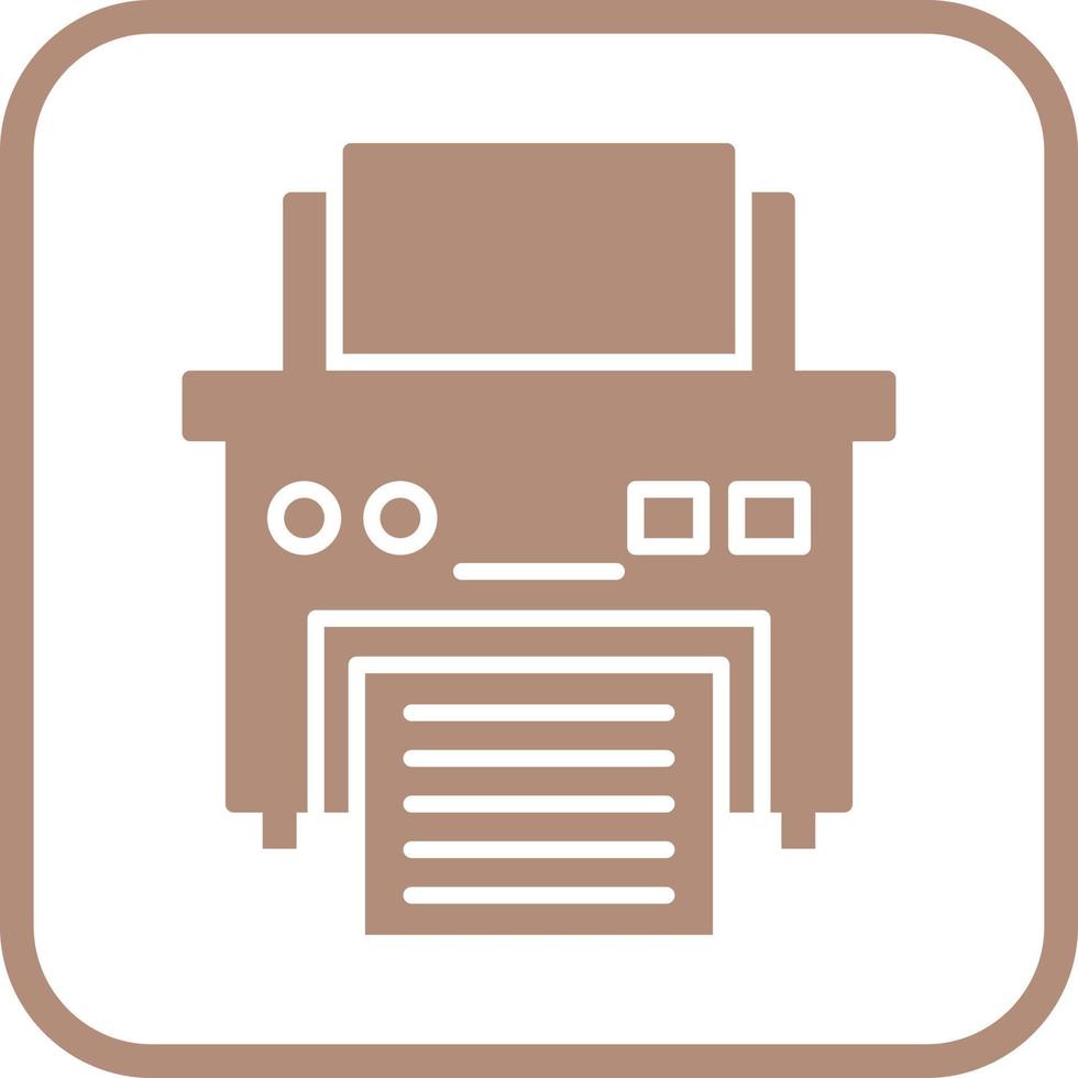 Printer Vector Icon