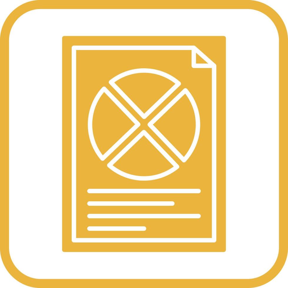Pie Chart Vector Icon