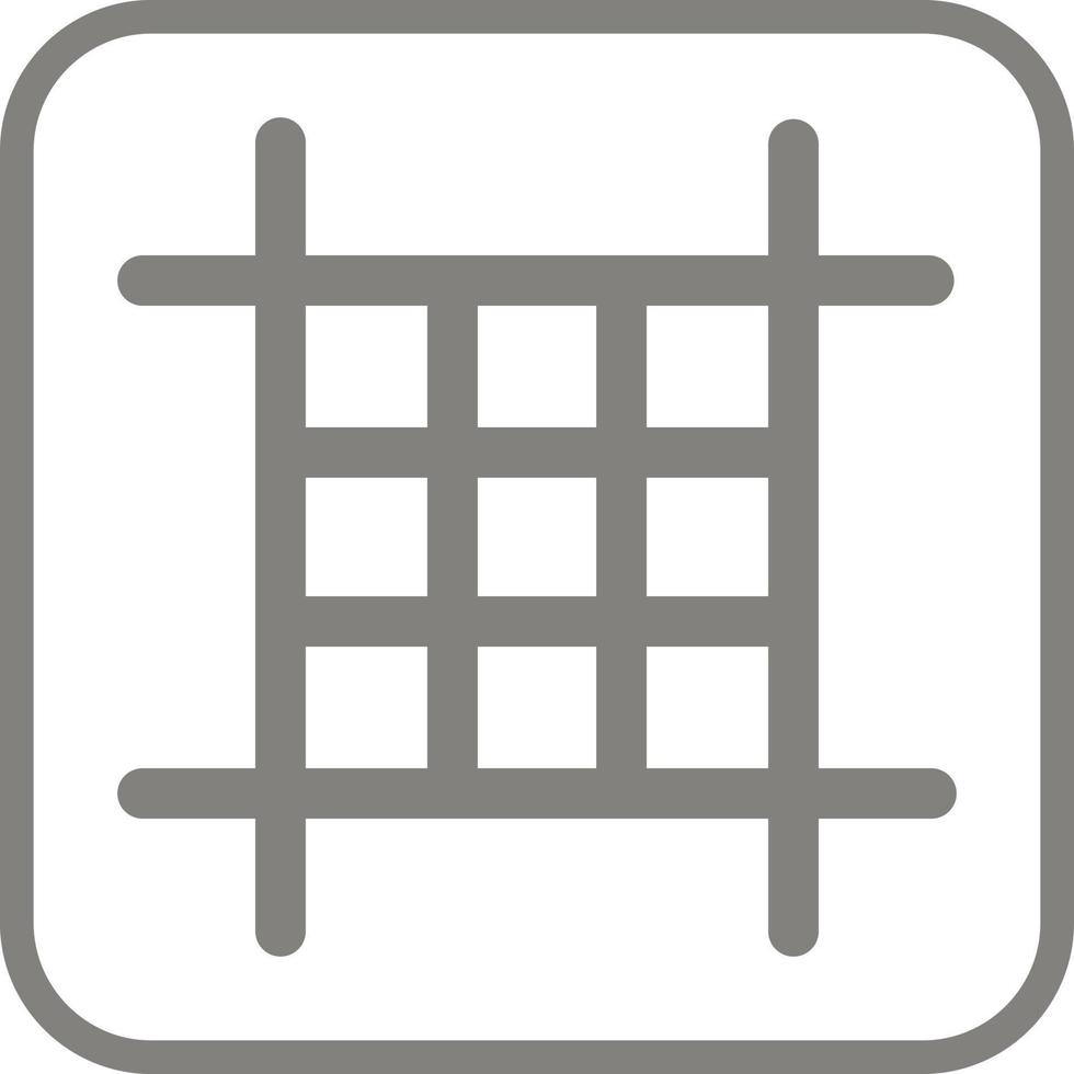 Square Layout Vector Icon