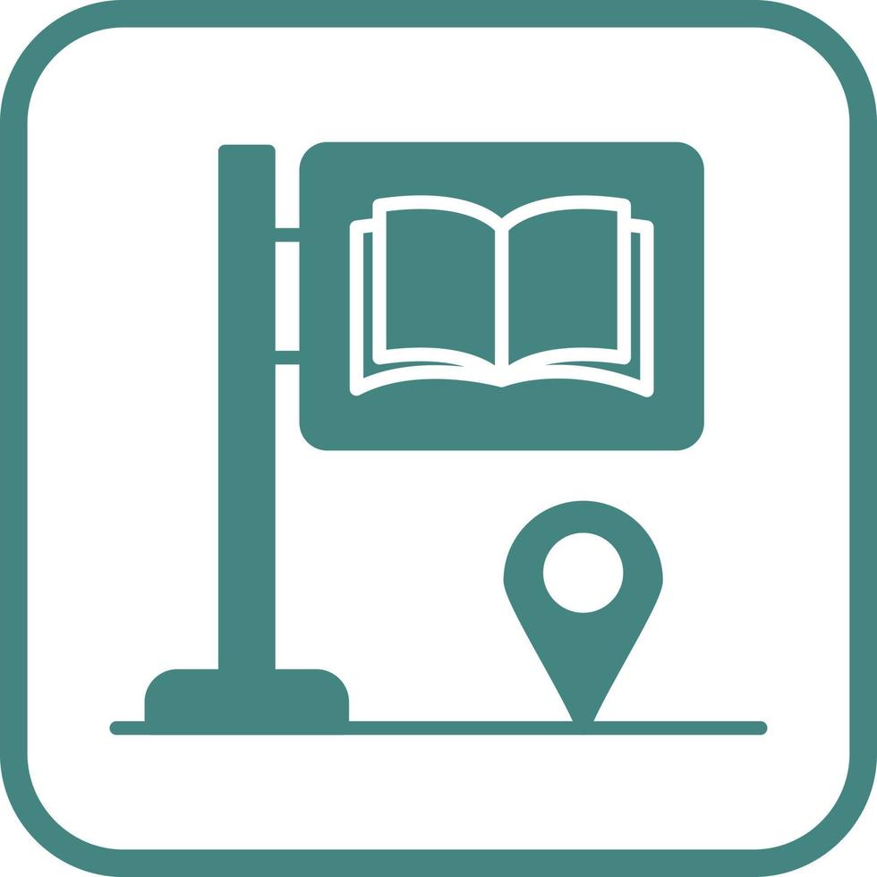 Sign Board Vector Icon