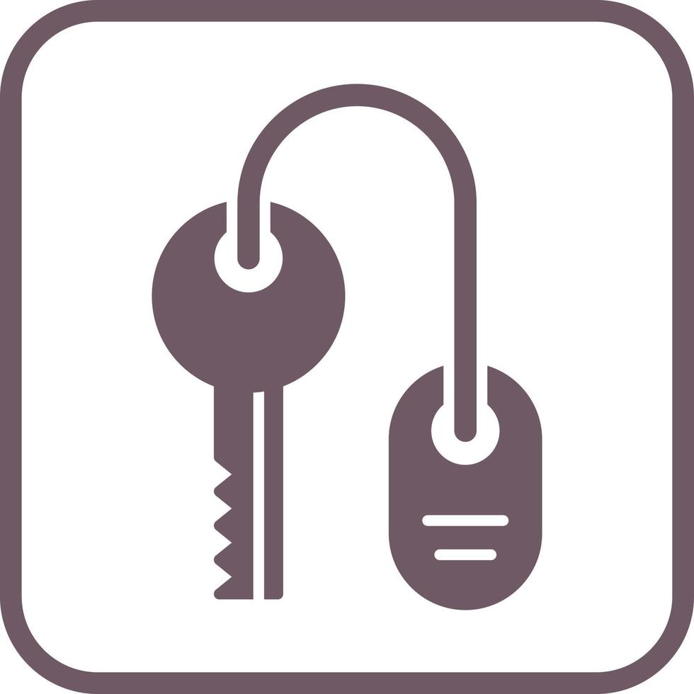 Room key Vector Icon