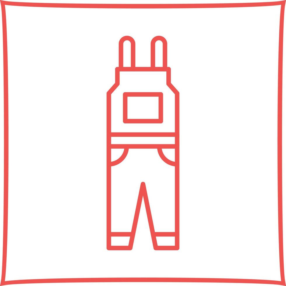 Jumpsuit Vector Icon