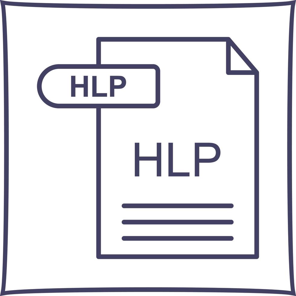 HLP Vector Icon