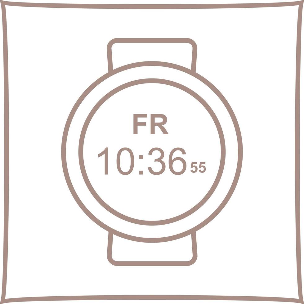 icono de vector de reloj deportivo