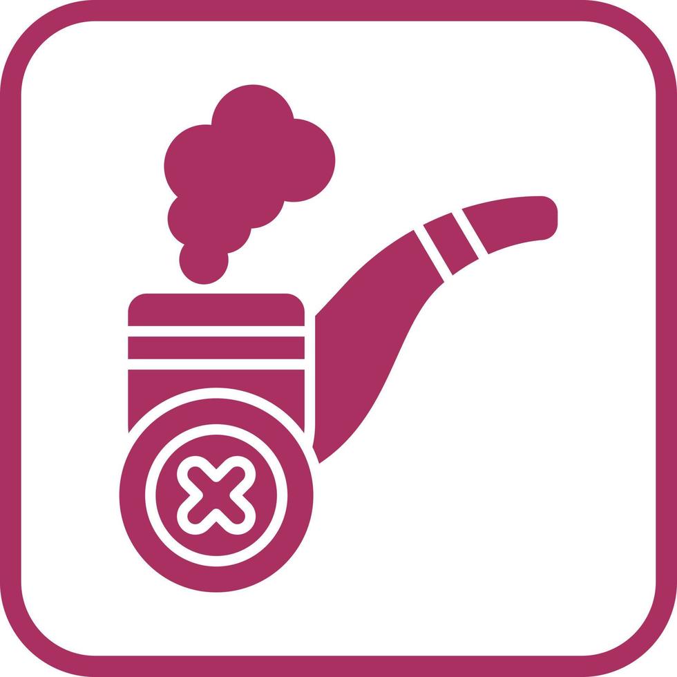 No Cigar Vector Icon