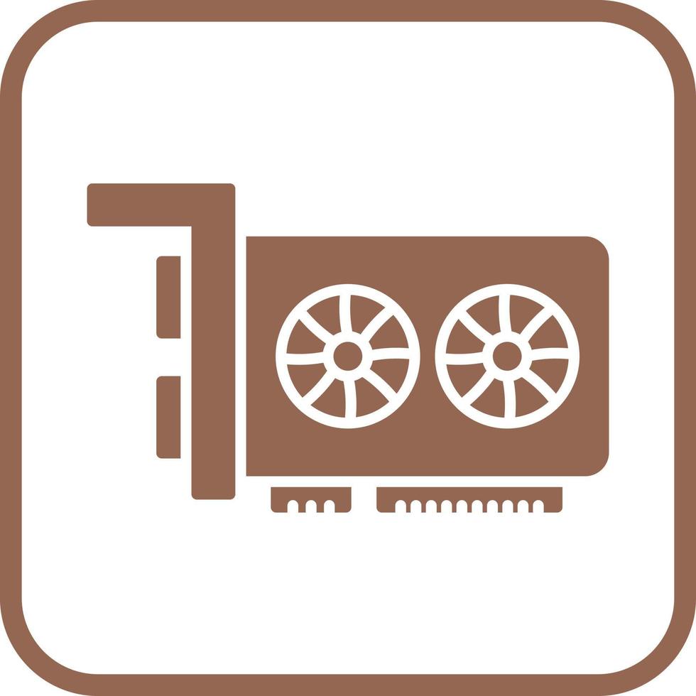 Graphic Card Vector Icon
