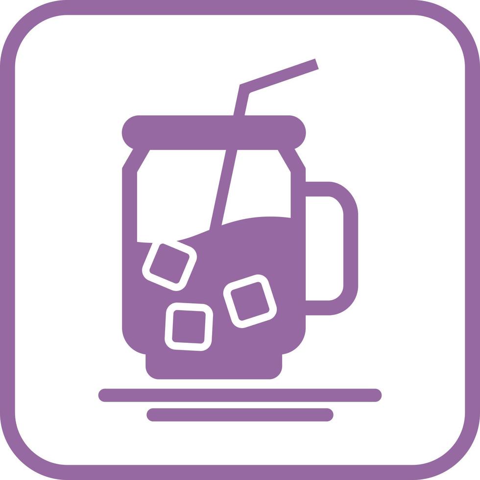 Iced Tea Vector Icon