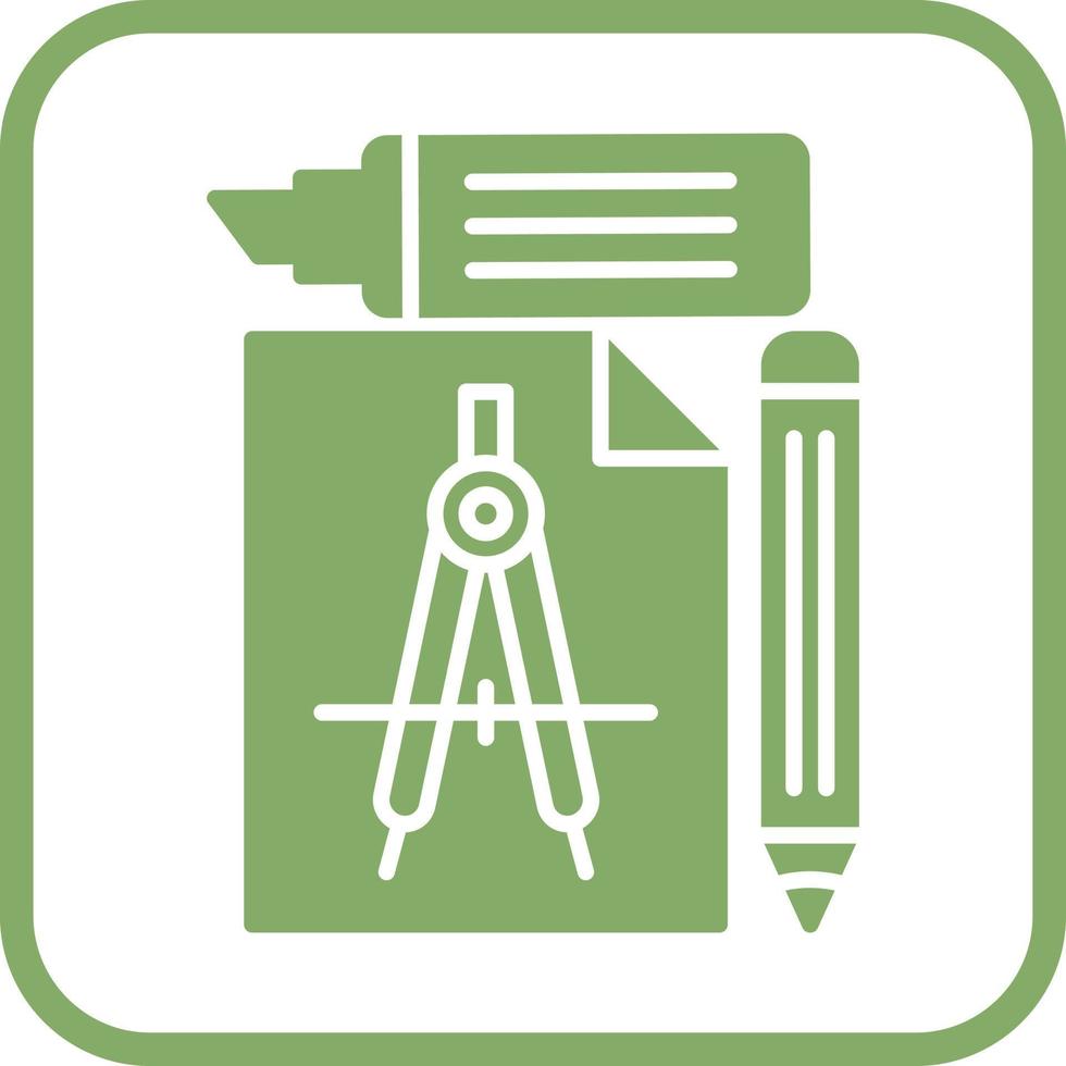 Study Tools Vector Icon