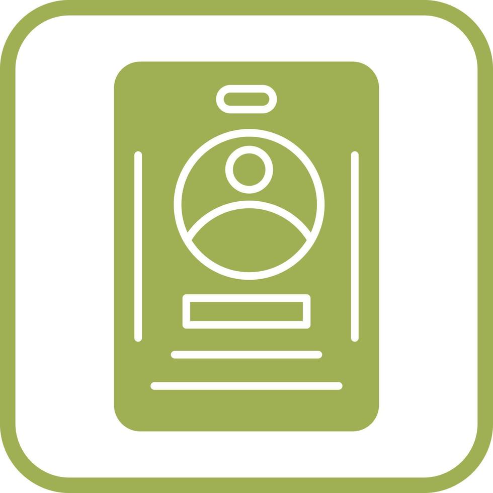 Office Card Vector Icon
