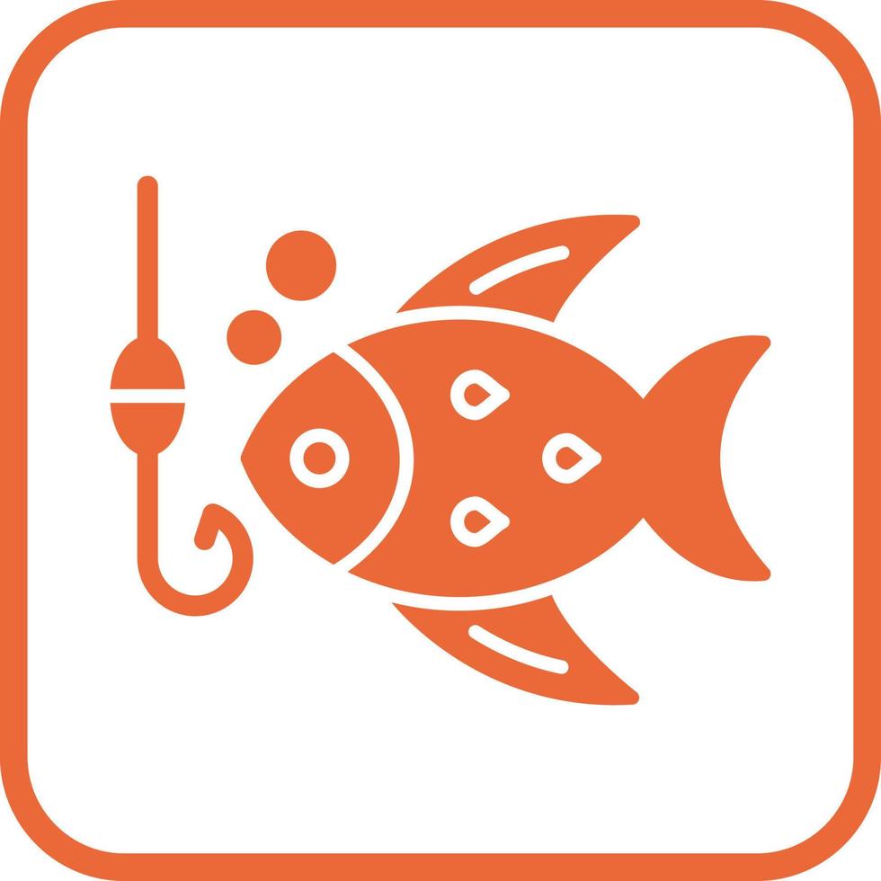 icono de vector de pesca