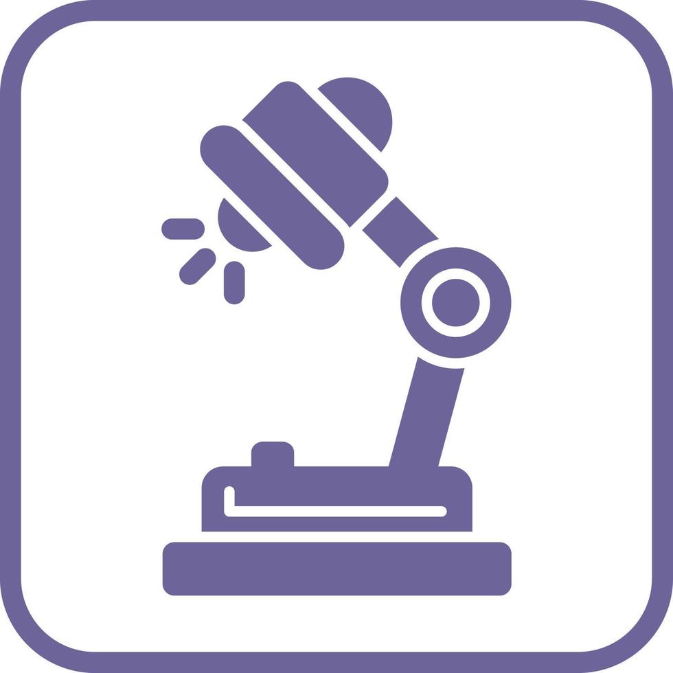 Desk Lamp Vector Icon