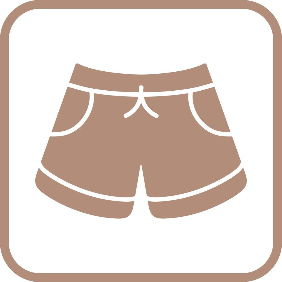 icono de vector de traje de baño