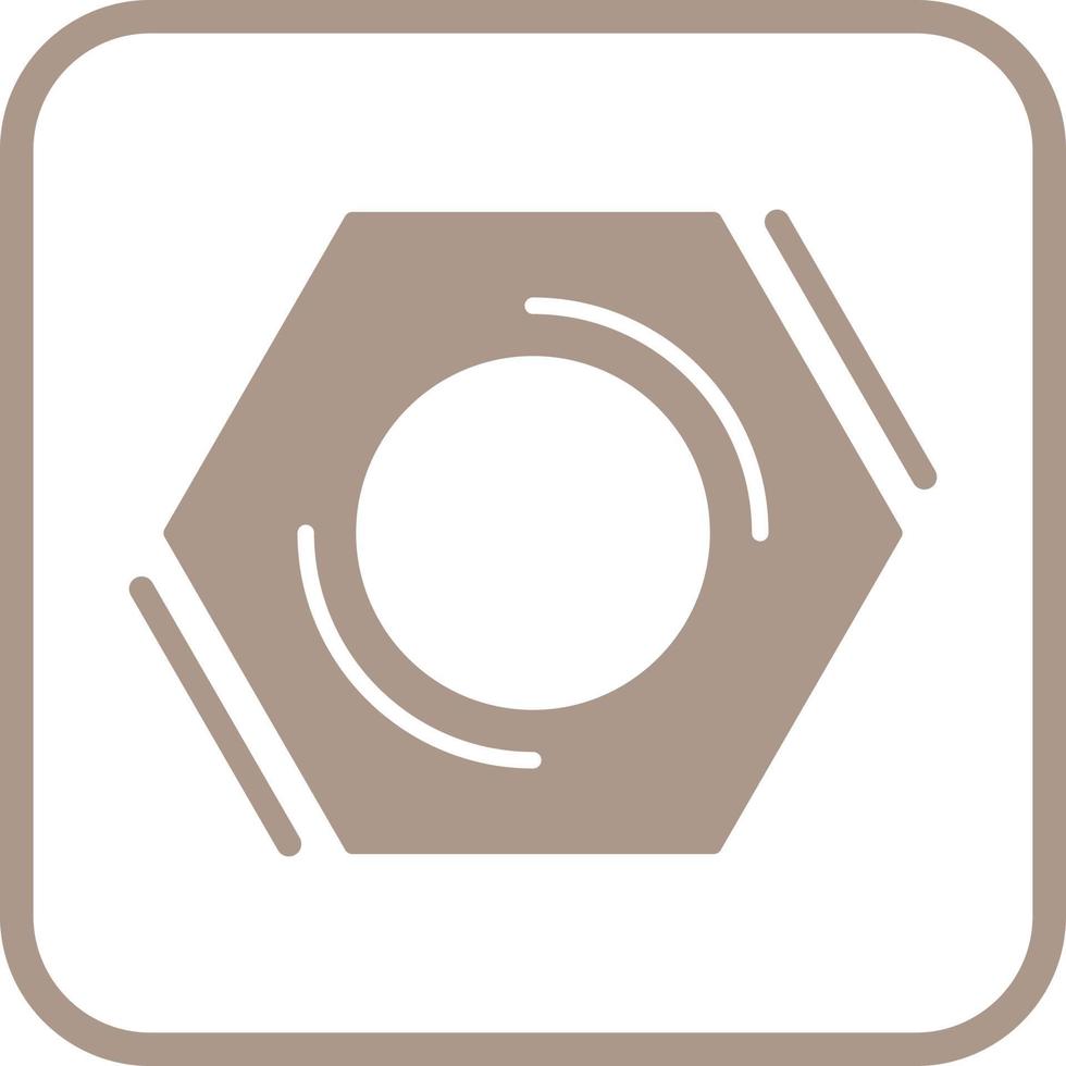 Nut Vector Icon