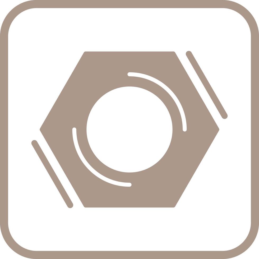 Nut Vector Icon