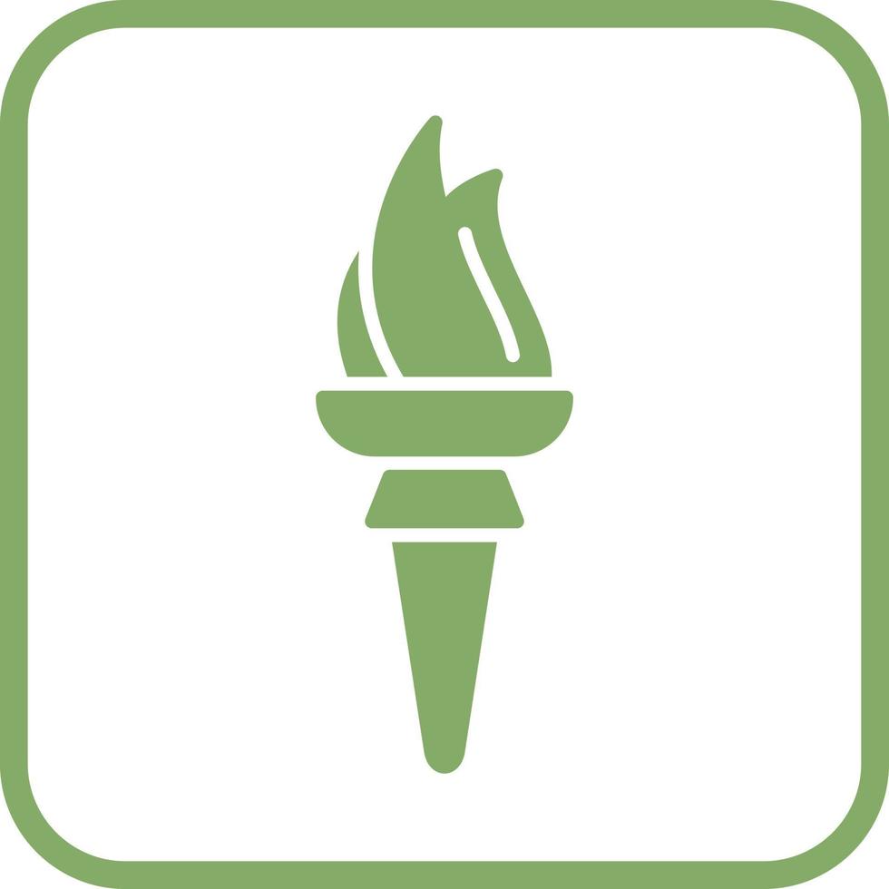 Torch Vector Icon