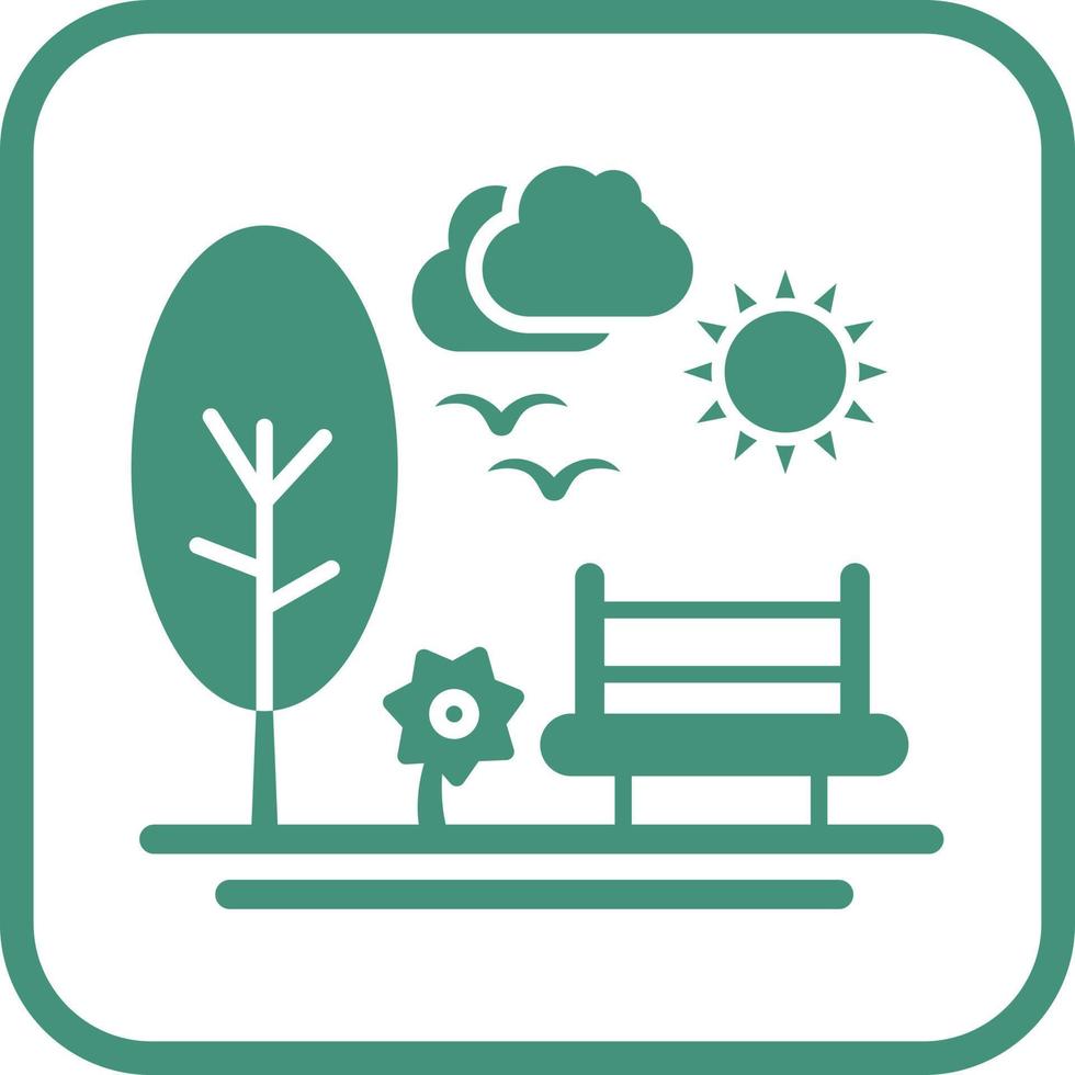 Park Vector Icon