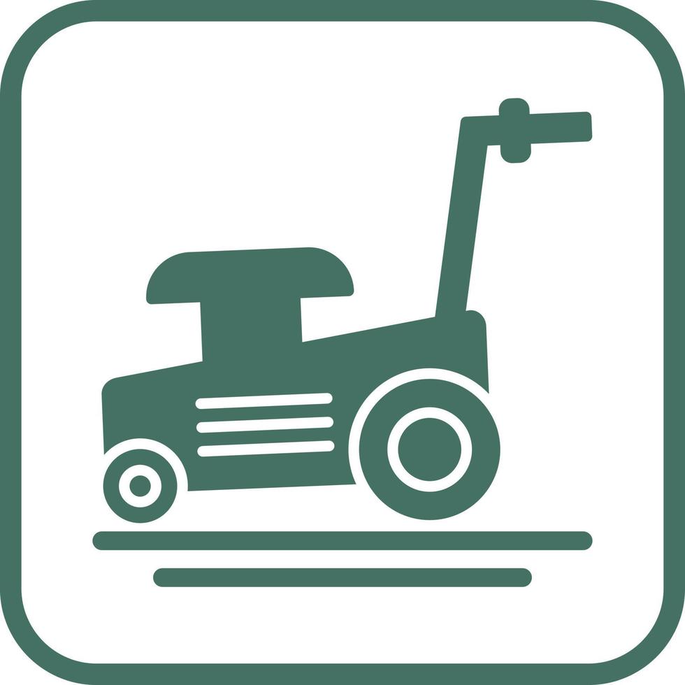 Lawn Mower Vector Icon