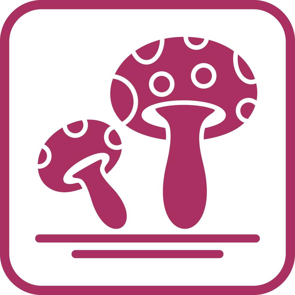 Mushroom Vector Icon