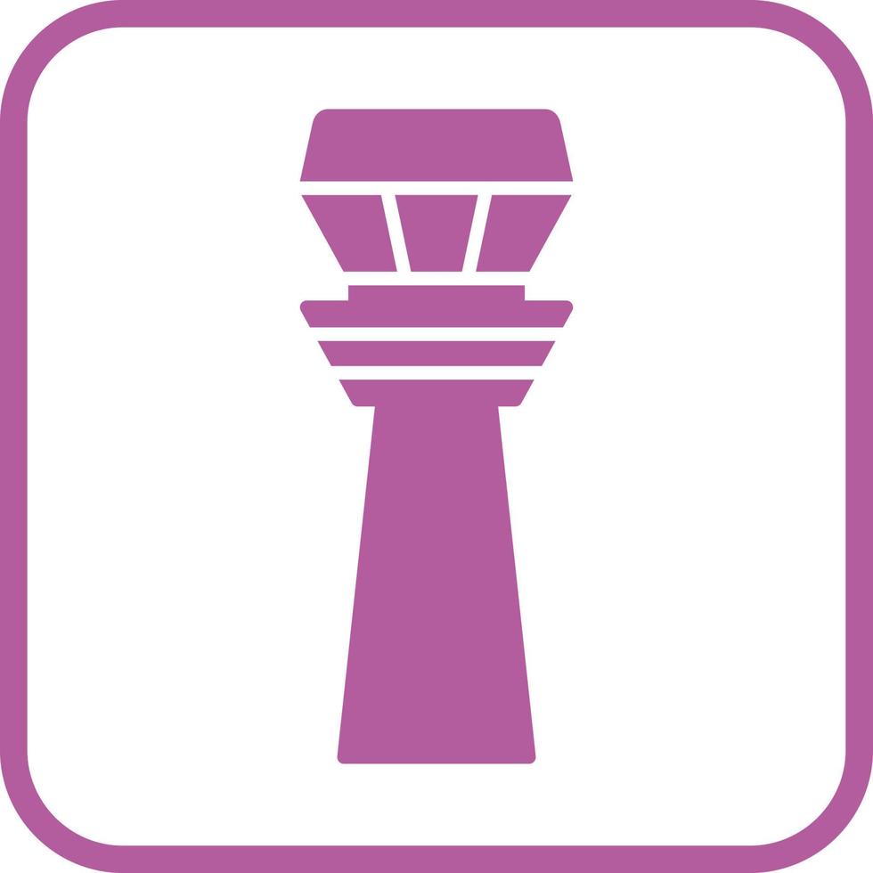 Control Tower Vector Icon