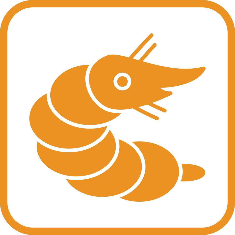 Shrimp Vector Icon