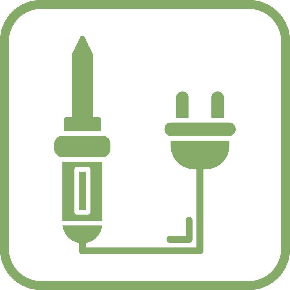 Soldering Iron Vector Icon