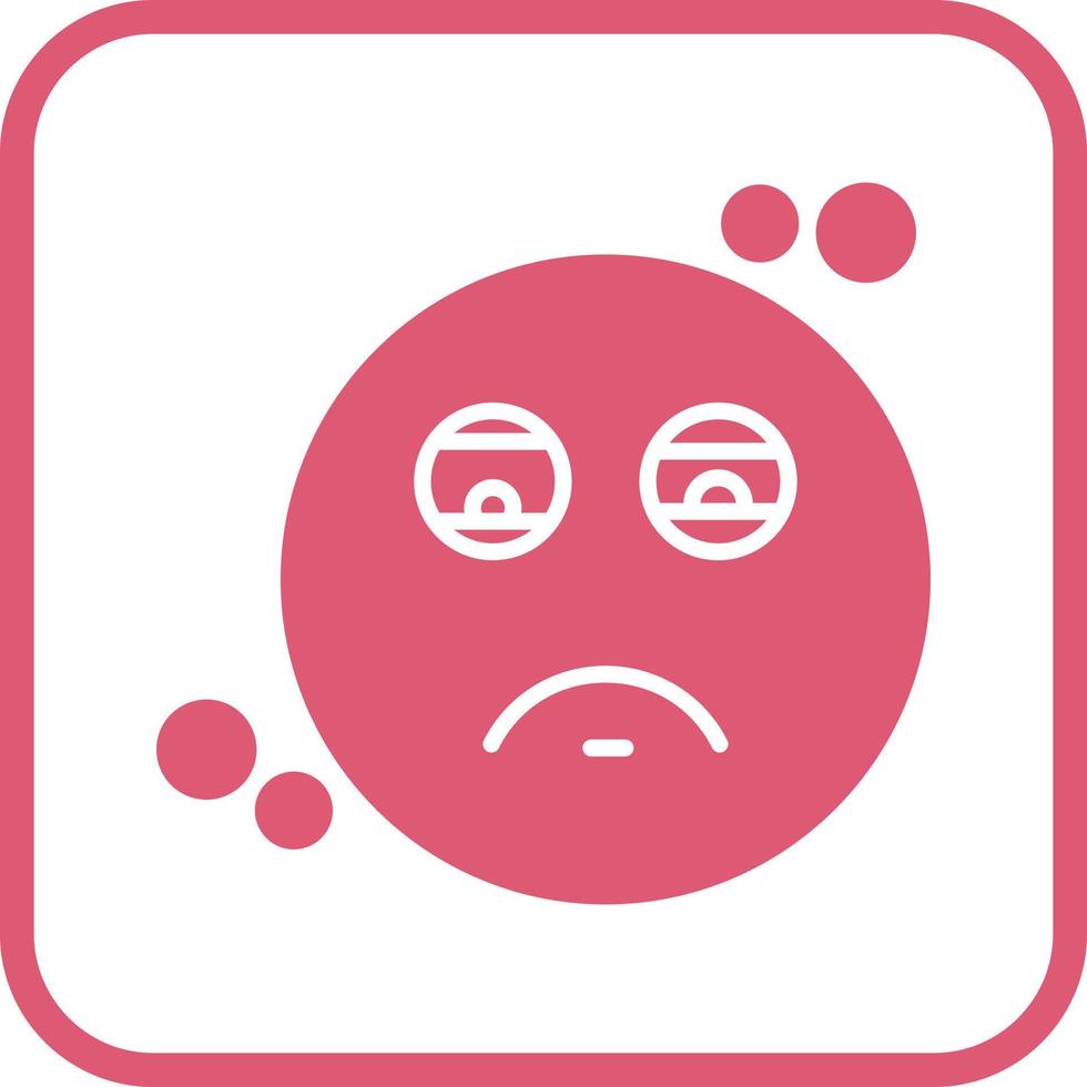 Tired Vector Icon