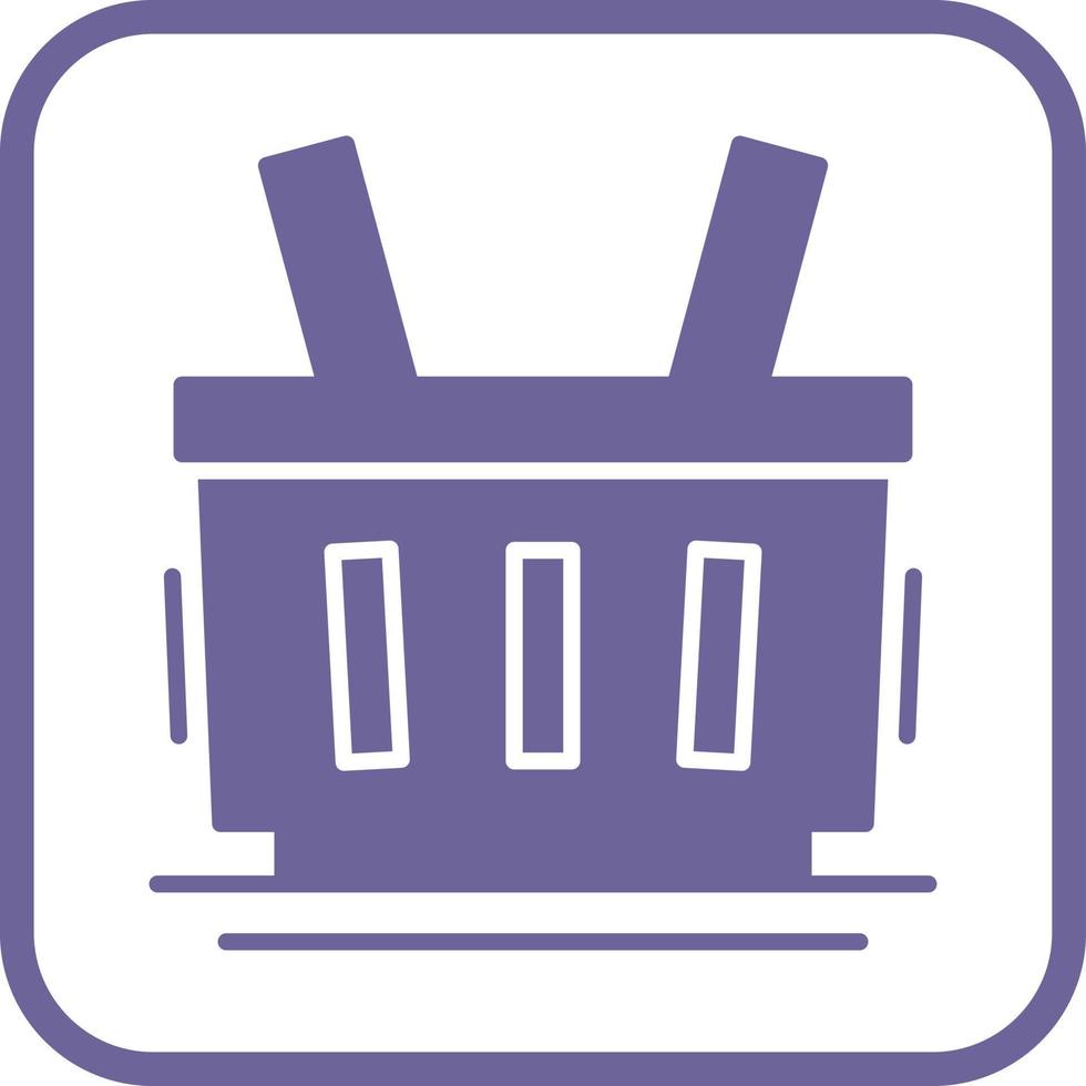 Shopping Basket Vector Icon