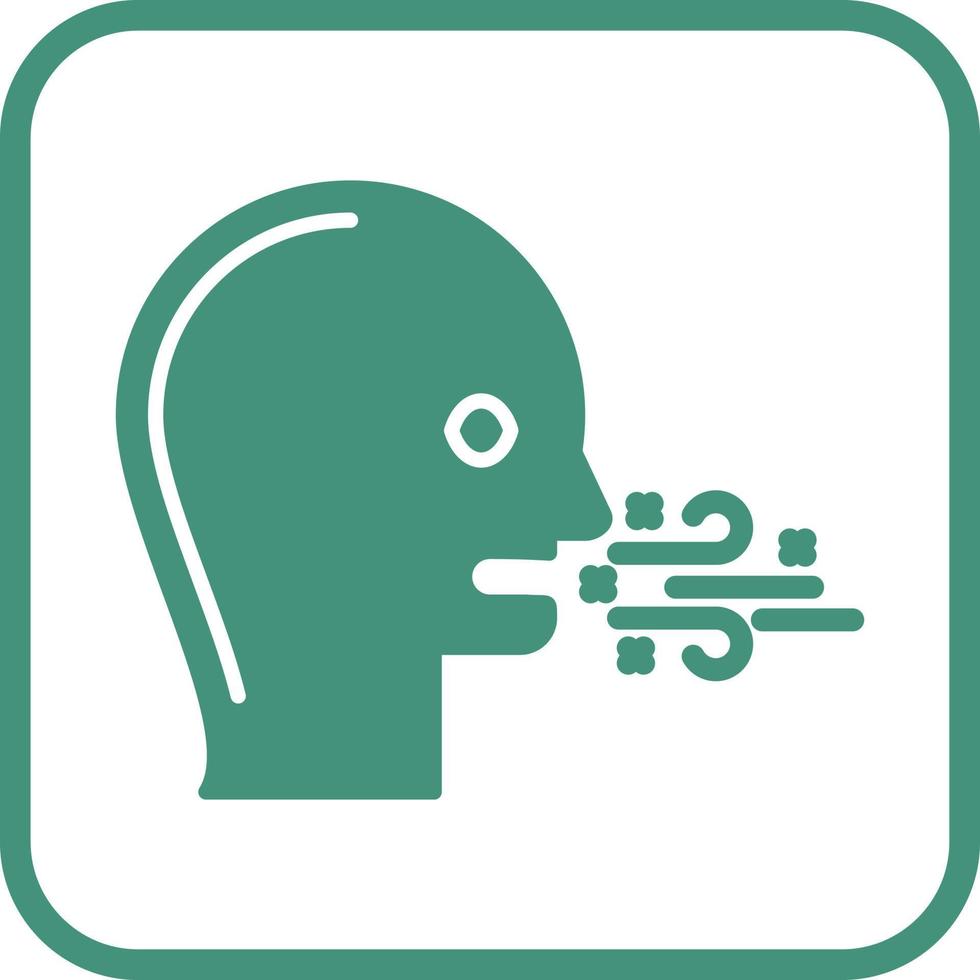 Bad Breath Vector Icon
