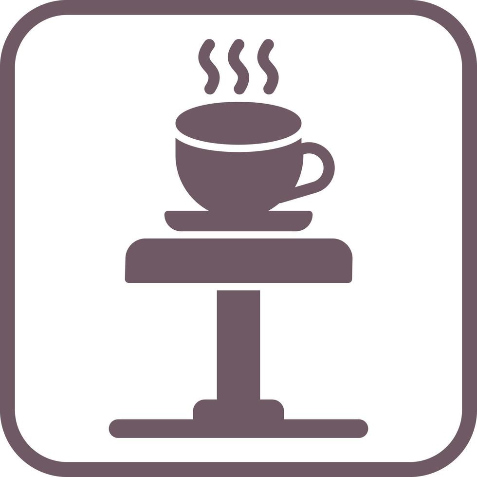Coffee Table Vector Icon