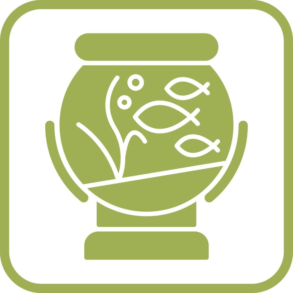 Fishbowl Vector Icon