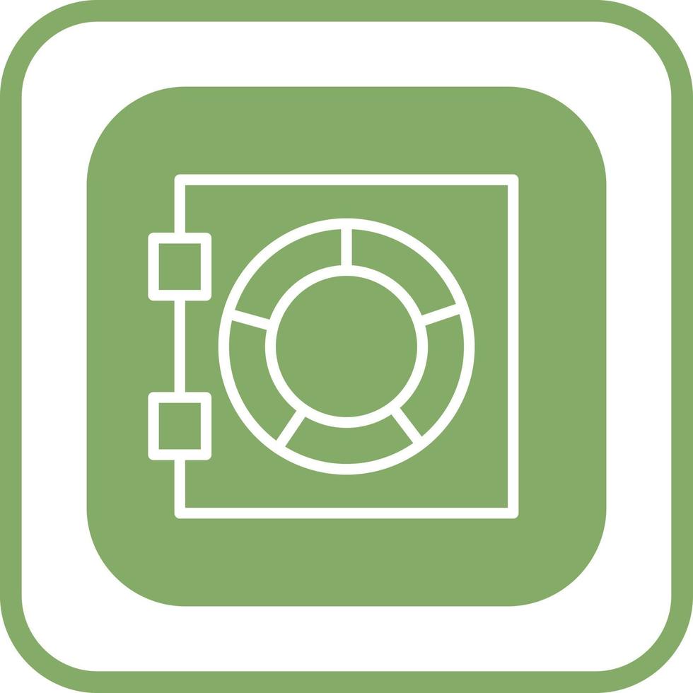 Safe Box Vector Icon