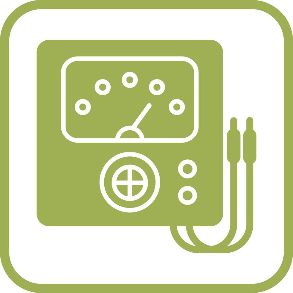 Voltmeter Vector Icon