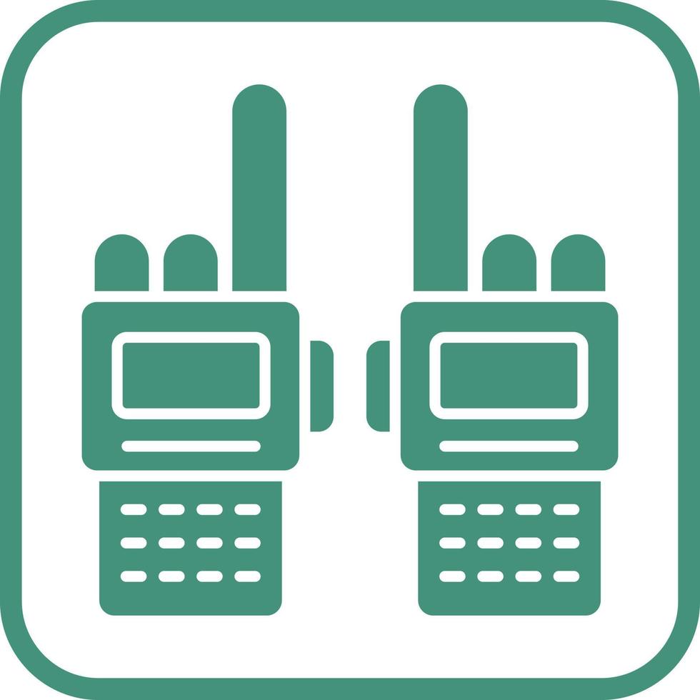 Walkie Talkie Vector Icon