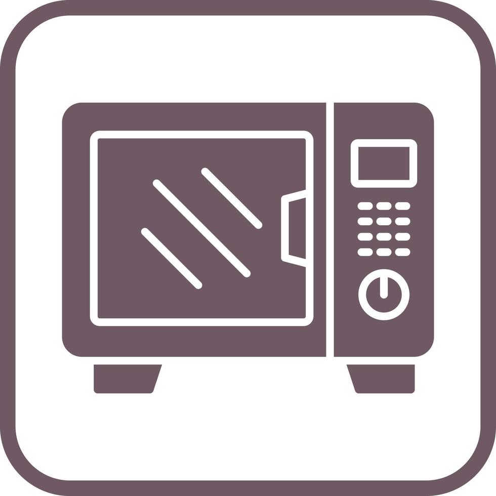 Microwave Vector Icon
