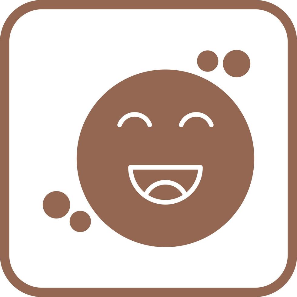 Happiness Vector Icon
