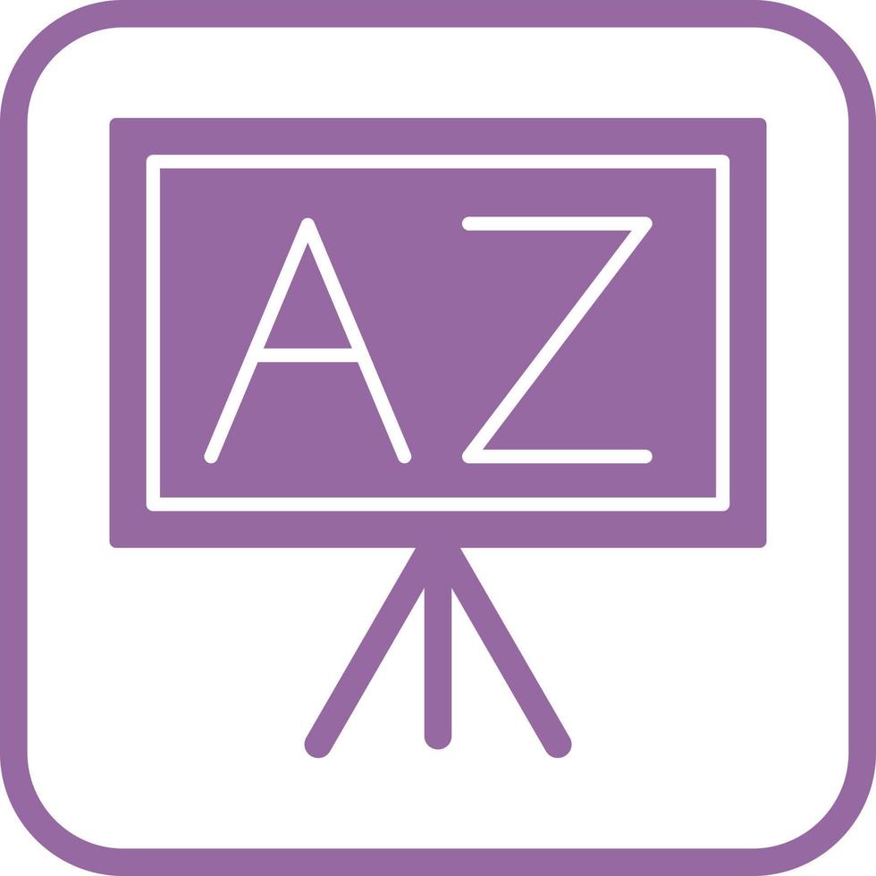 From A To Z Vector Icon