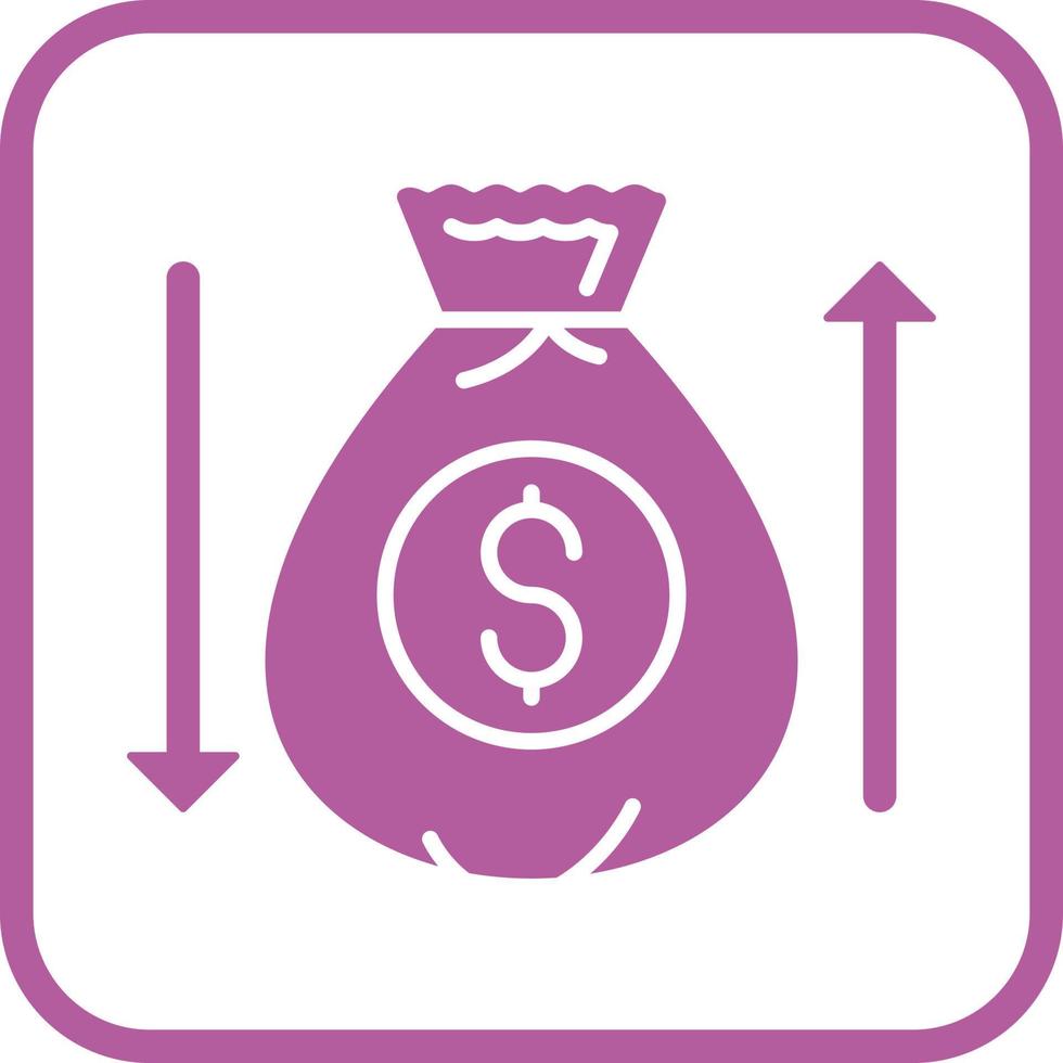 Money Bag Vector Icon
